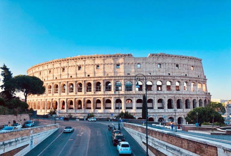 Das Kolosseum in Rom öffnet Untergrund Ebenen für die Öffentlichkeit