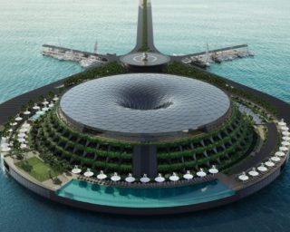 Katar: Klimafreundliches Wasser-Hotel soll eigenen Strom generieren